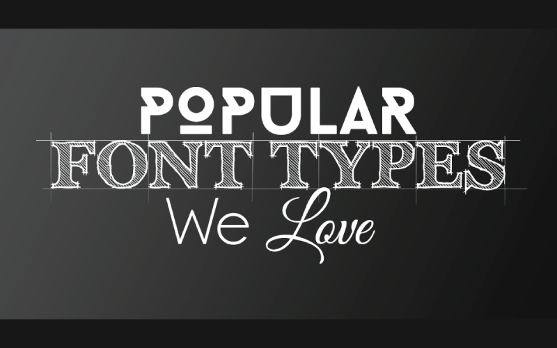 Choosing a Font Type for Your Design