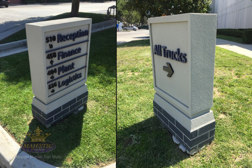 Directional Monument Signs