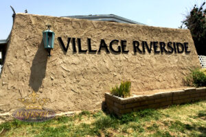 Monument Lettering - Mobile Home Park, Riverside