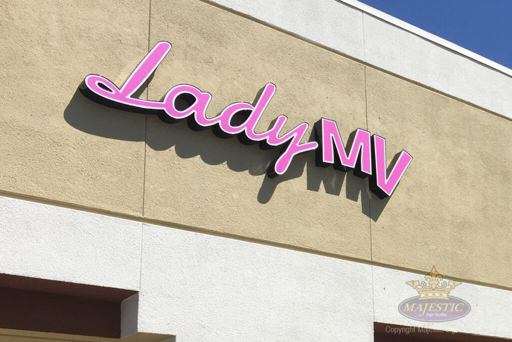Lady MV Building Signs