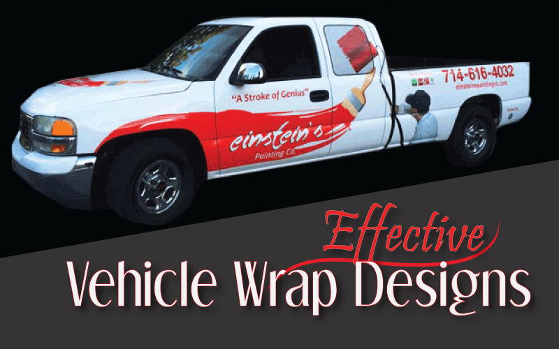 Effective Vehicle Wrap Designs