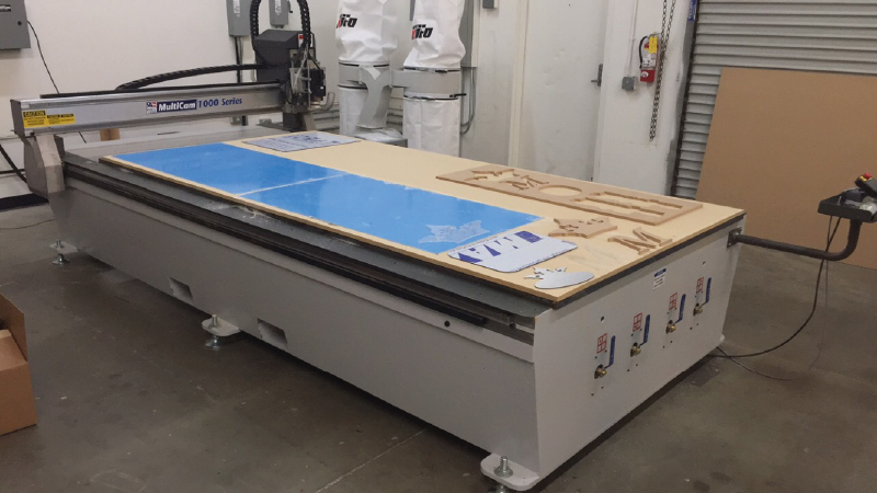 New CNC Router at Majestic Sign Studio