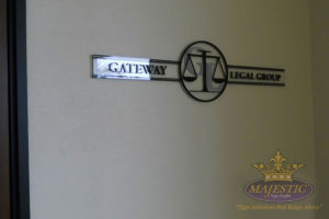 Lobby design ideas_Laser-Cut-Acrylic-Gateway-Legal-Group