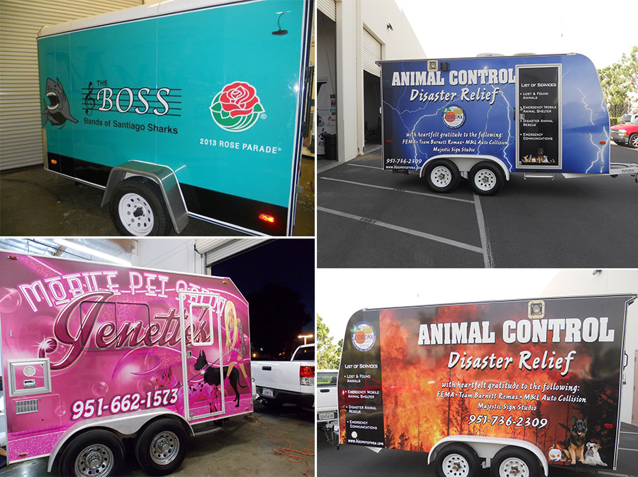 Take Advantage Of Trailer Advertising Wraps To Promote Your Business
