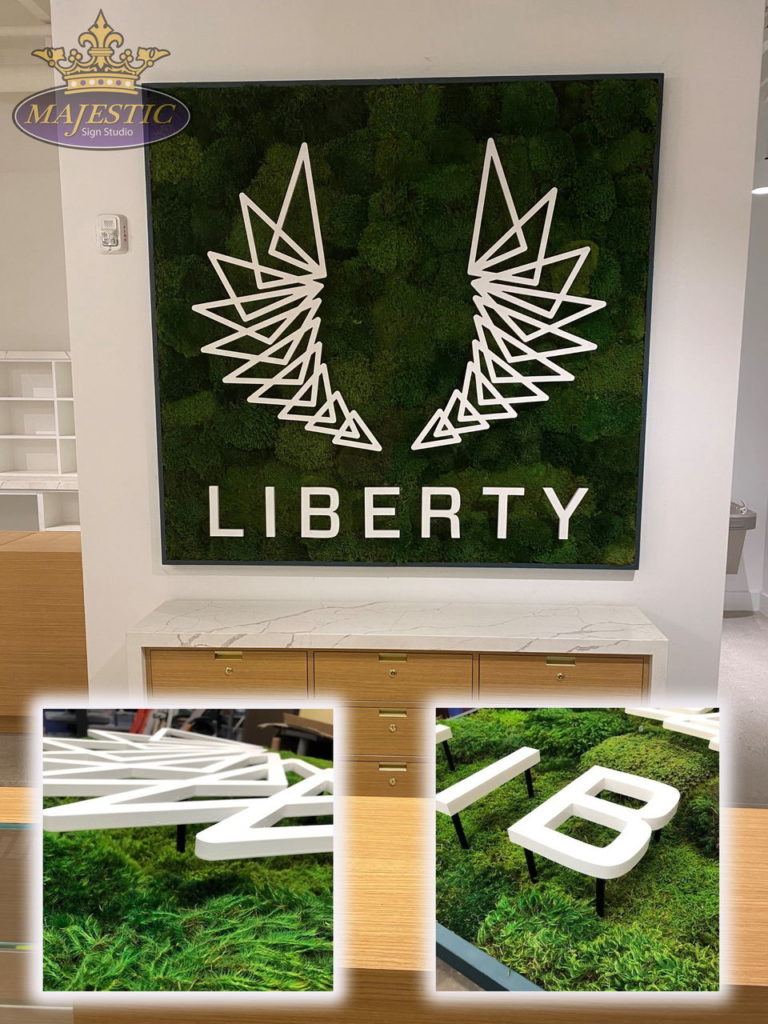 - Liberty Lobby Signs Made by Majestic Sign Studio in Corona