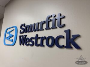 Smurfit Westrock-Ontario Conference Room Sign Right Angle