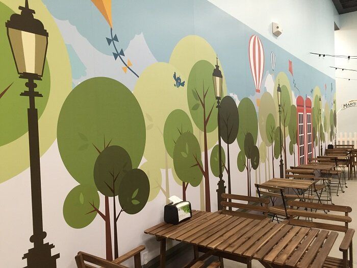 vinyl wall murals