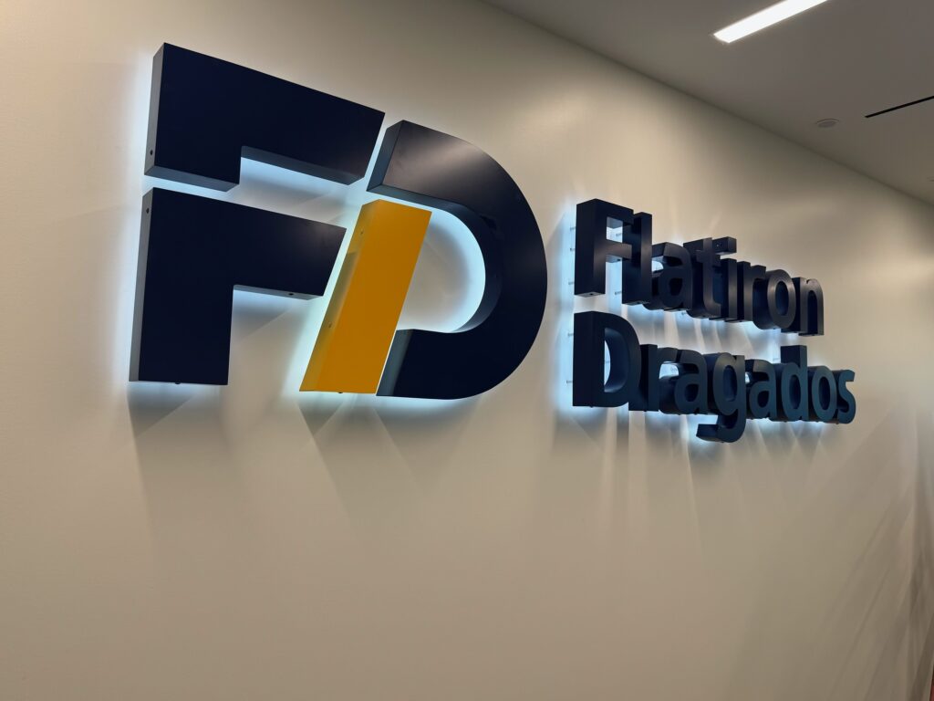 Flatiron - Interior Illuminated Sign