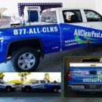3/4 Truck Wraps - Pest Control Company, Riverside