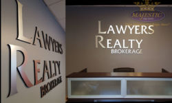 lawyer Reality office reception Signs
