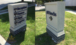 Directional Monument Signs