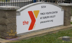 Monument Sign Reface - Youth Center, Corona Norco