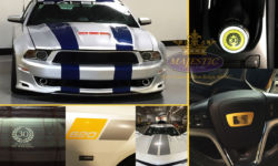 Custom Automotive Decals & Racing Stripes - Performance Automobile Factory, Corona