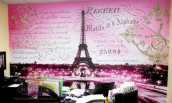 Paris Theme Wall Mural
