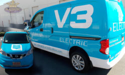 V3 Electric van Wraps