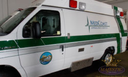 Custom Decals - Ambulance Service, Orange County
