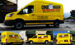 Van Wraps & Decals - Heating & Air Conditioning, southern California