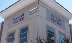 US Law Center building Signs